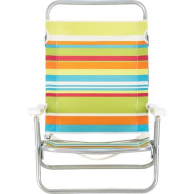 Beach Stripe 3-Position Sand Chair