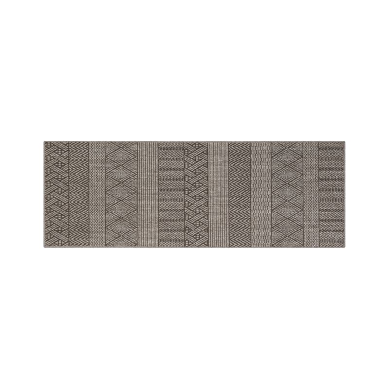 Belize Graphite 2' 6"x7' Runner