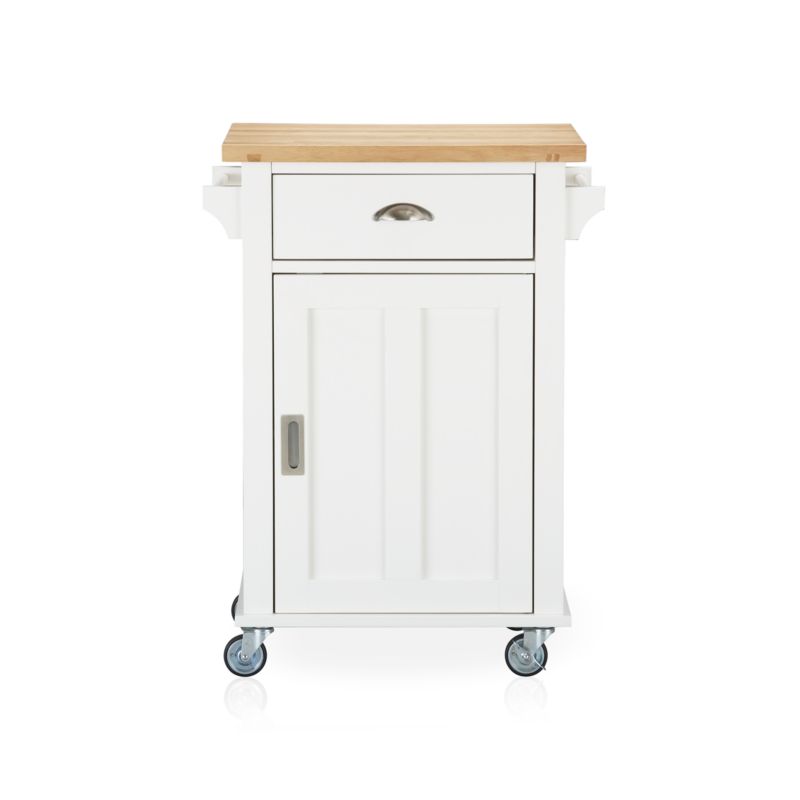 BelmontKitchenCartWhtF9