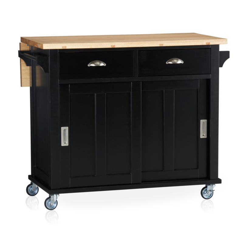 Belmont Black Kitchen Island