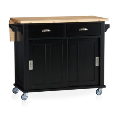 Belmont Black Kitchen Island