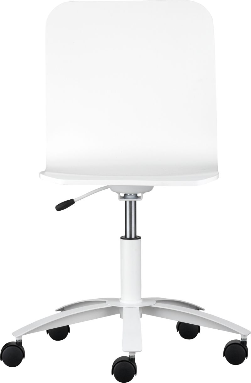 Bentwood White Desk Chair