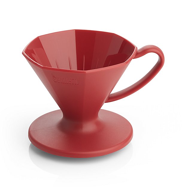 Bialetti PourOver Red Coffee Maker Crate and Barrel