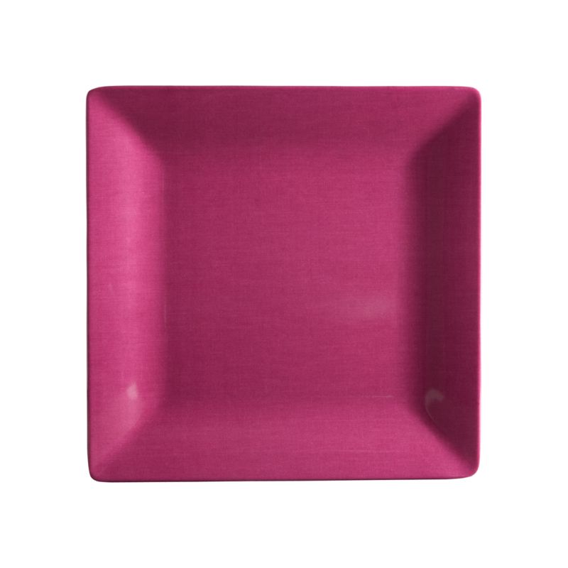 Bianca Purple Dinner Plate | Crate&Barrel | Home Decor from crateandbarrel.com