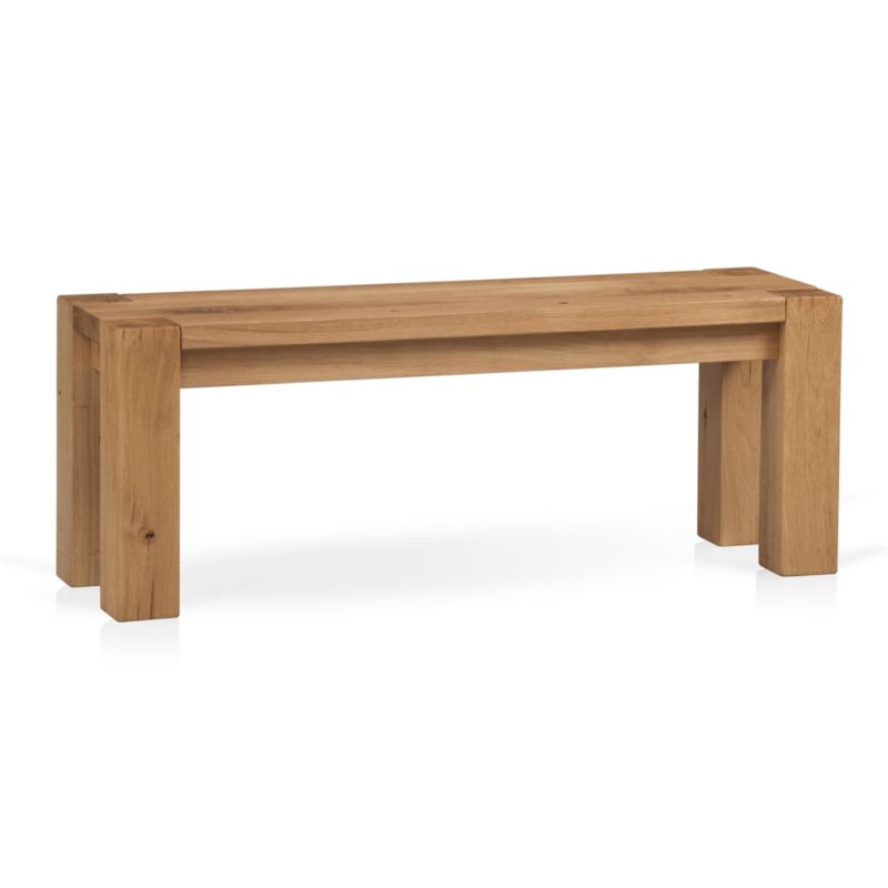 Natural 48" Bench (sized for Big Sur 65" Dining Table).
