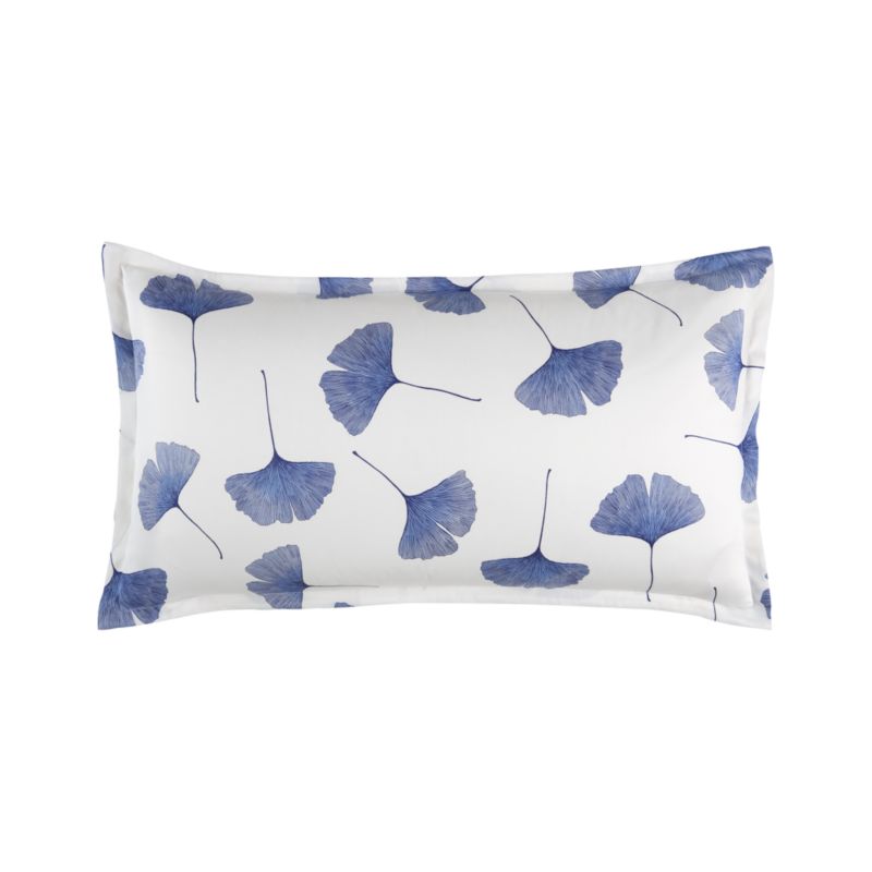 Marimekko Biloba Blue King Sham