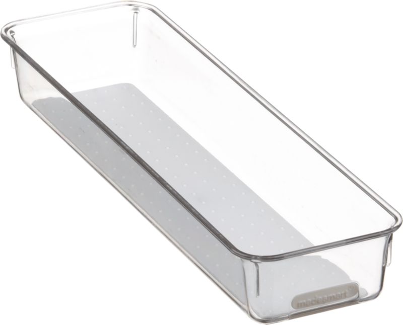 Clear-Grey 4"x14" Bin