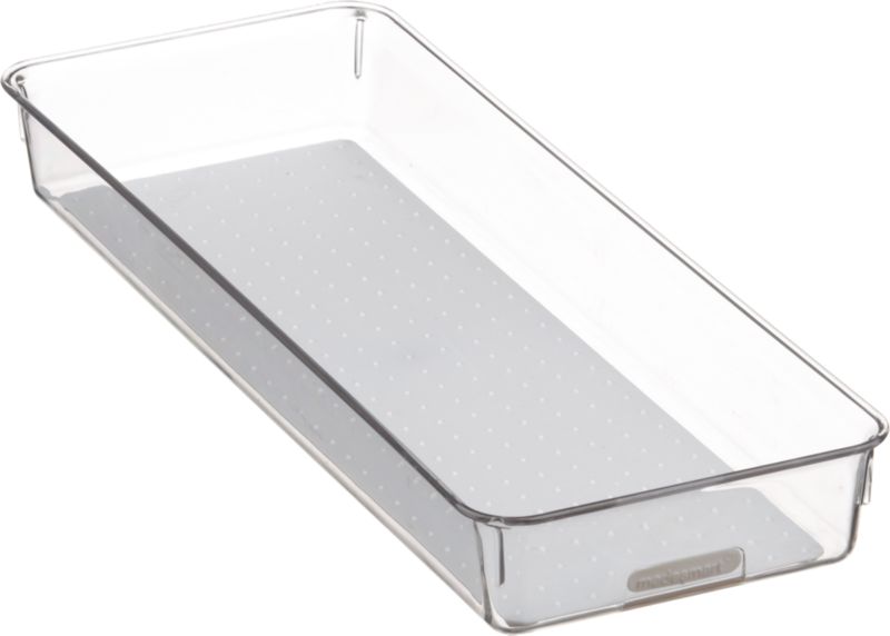 Clear-Grey 6"x16" Bin