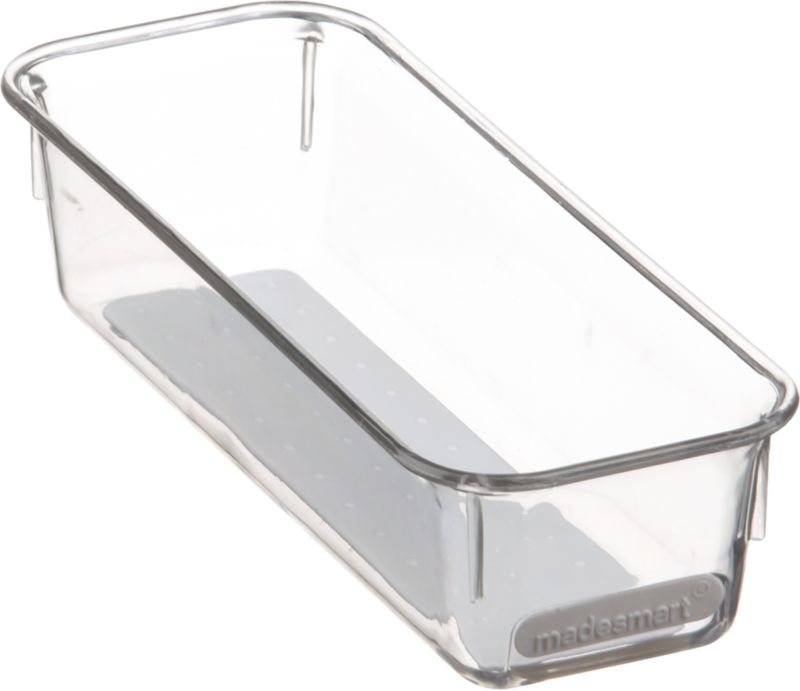 Clear-Grey 3"x8" Bin
