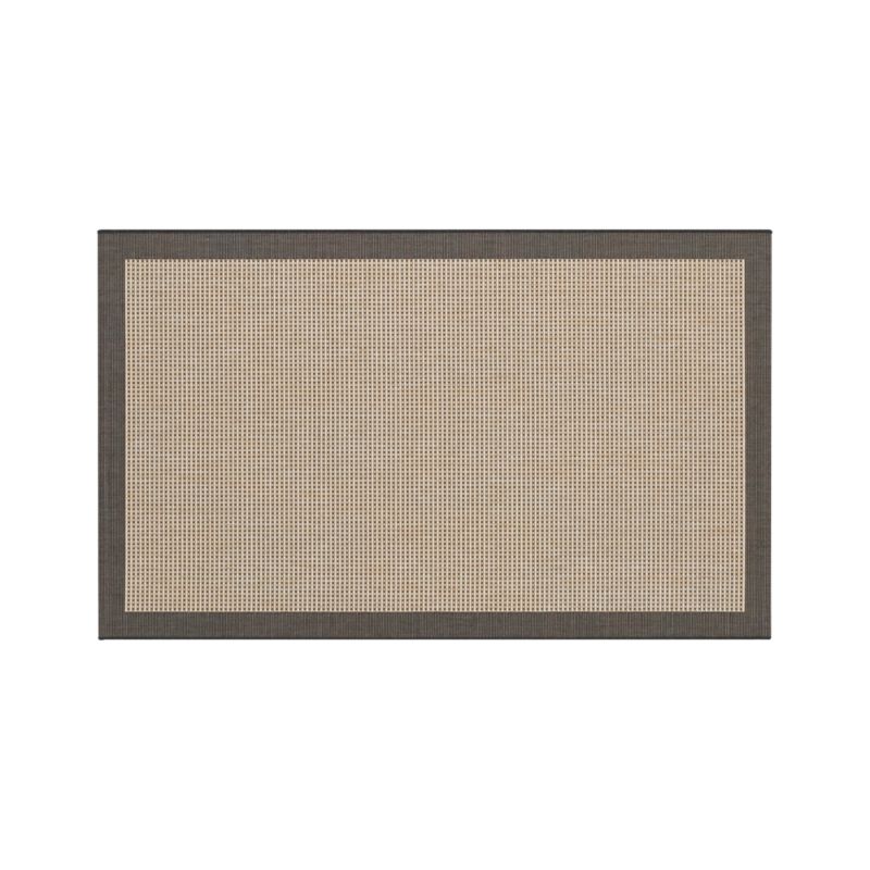 Biscayne Black Indoor-Outdoor Rug