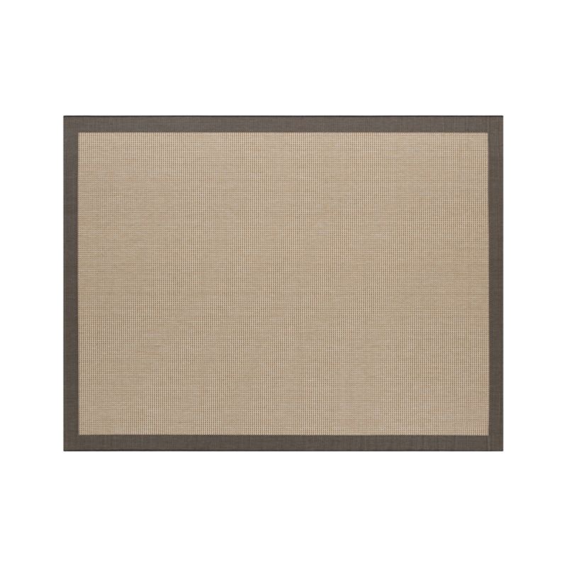 Biscayne Black 9'x12' Indoor-Outdoor Rug