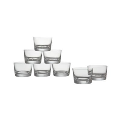 Set of 8 Bitty Bite Short Glasses