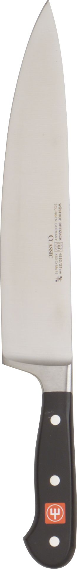 Wüsthof® Classic Black Chef's Knife. 9"