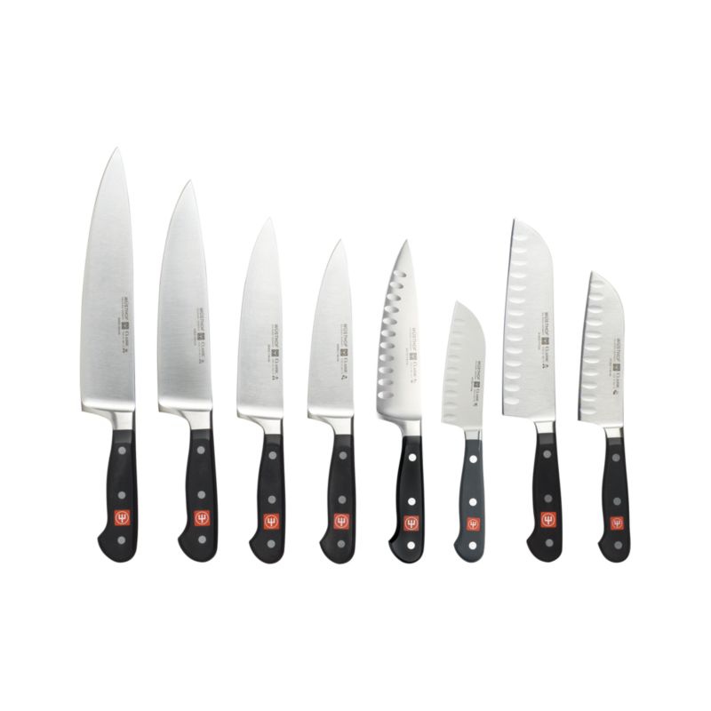 Wusthof (r) Classic Black Chef's Knives