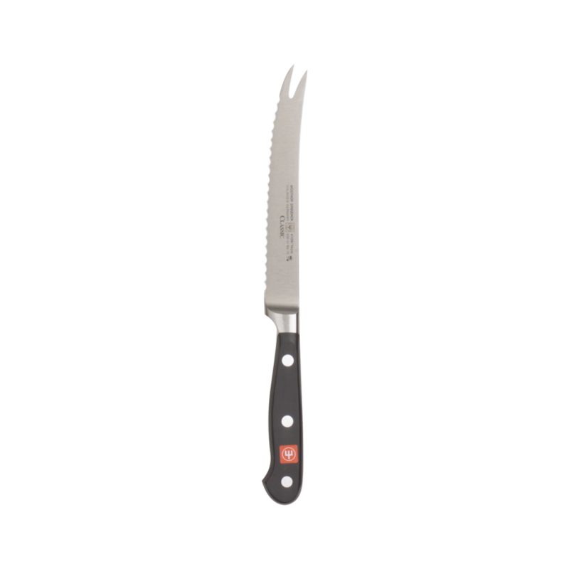 Wüsthof® Classic Black Tomato Knife. 5"