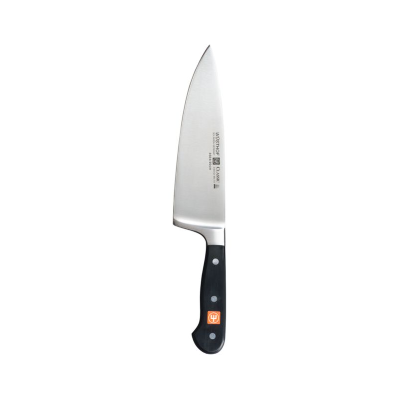 Wüsthof® Classic Black 8" Extra-Wide Chef's Knife