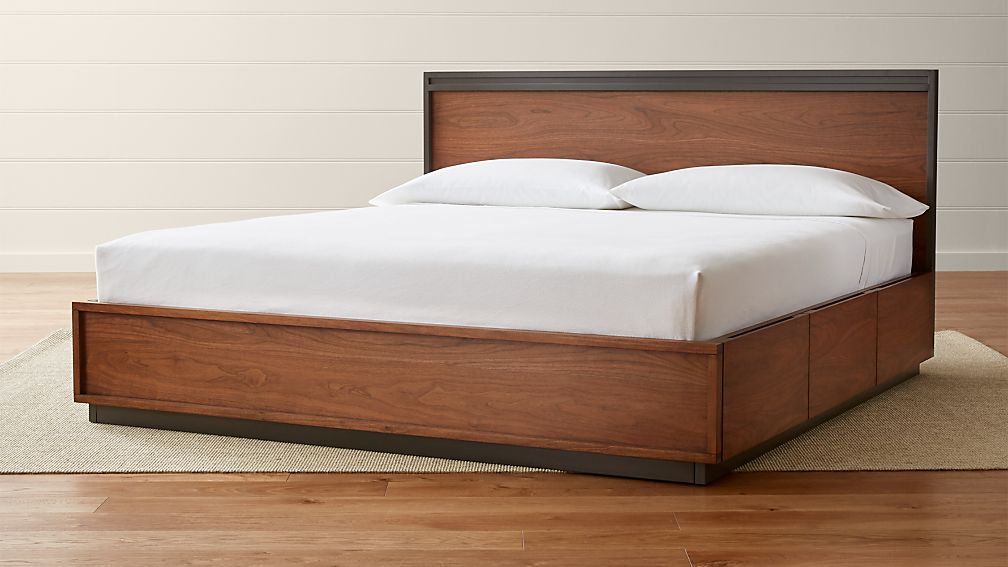 crate and barrel king size mattress
