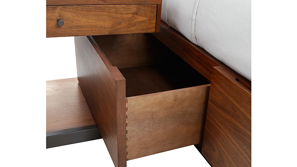 Blair King Storage Bed Crate and Barrel