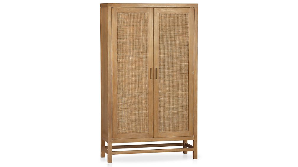 Blake Grey Wash 2Door Crate and Barrel