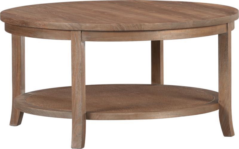 Blake Grey Wash Round Coffee Table