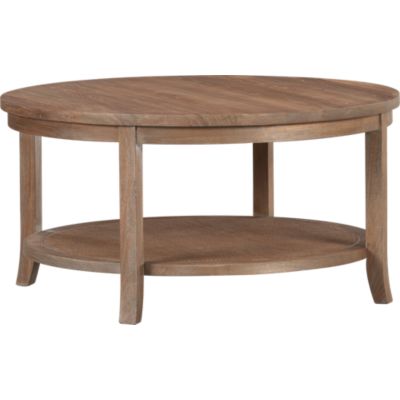 Blake Grey Wash Round Coffee Table