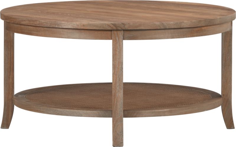 Blake Grey Wash Round Coffee Table