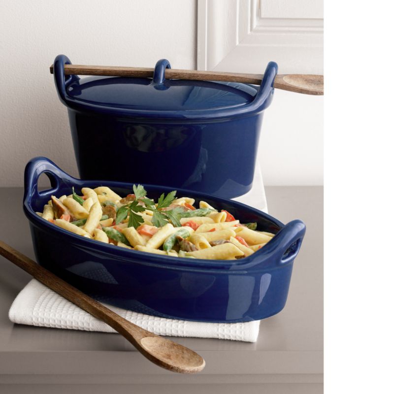 Casserole/Baker with Spoons
