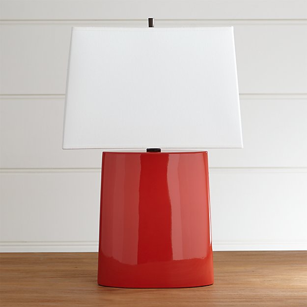 Boka Persimmon Table Lamp Crate and Barrel