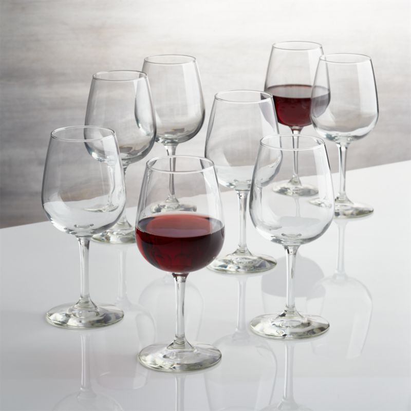 Boxed Wine Glasses Set Of 8 Crate And Barrel 0402