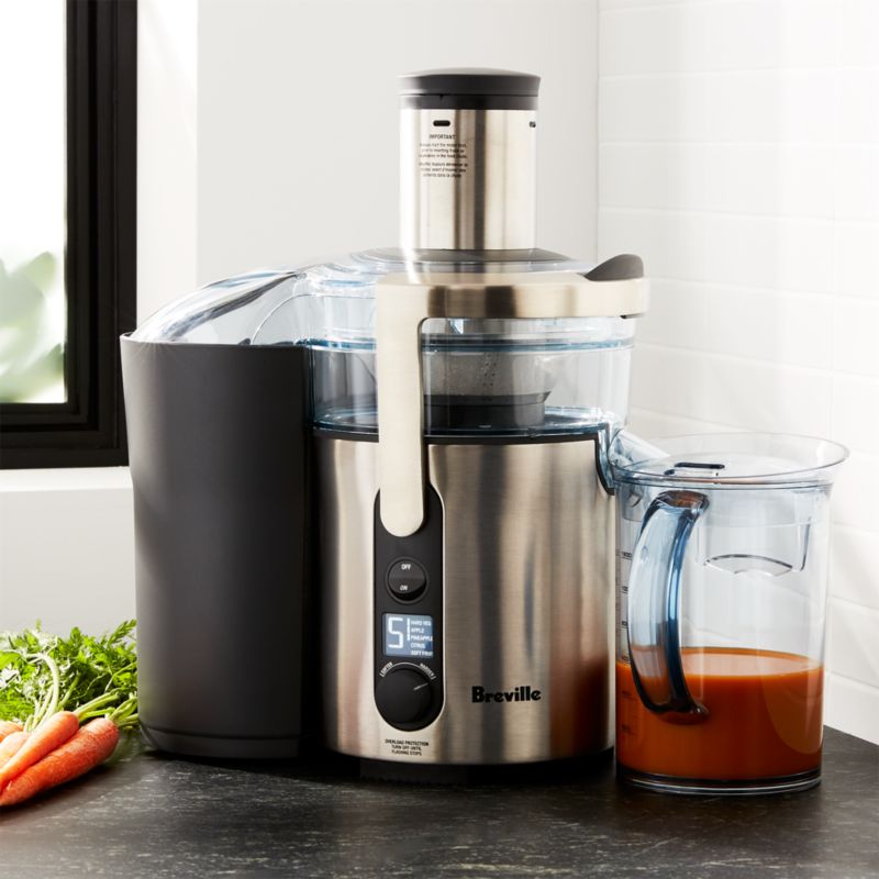 Breville Ikon Juice Fountain Juicer Crate and Barrel