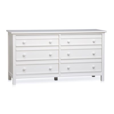 Brighton White 6-Drawer Dresser