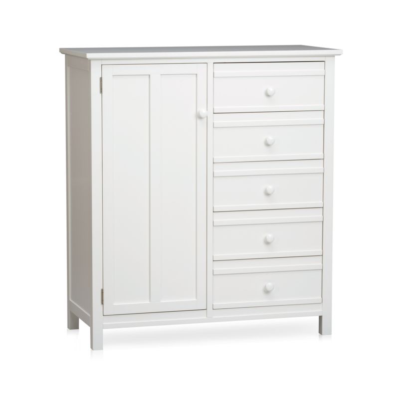 Brighton White Chifforobe