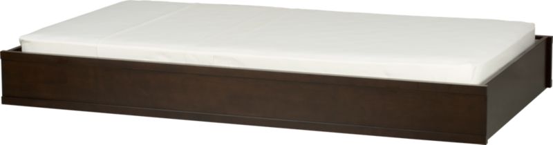 Brighton Coffee Trundle Bed (accommodates our 38"x70" trundle mattress, sold separately).