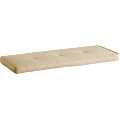 Brighton Natural Storage Bench Cushion