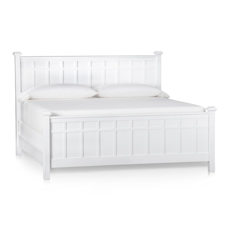 Brighton White King Bed