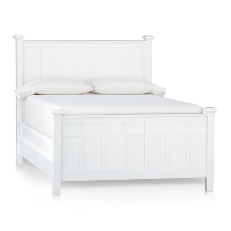 Brighton White Full Bed