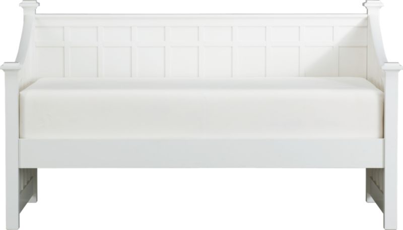 Brighton White Daybed (mattress sold separately).