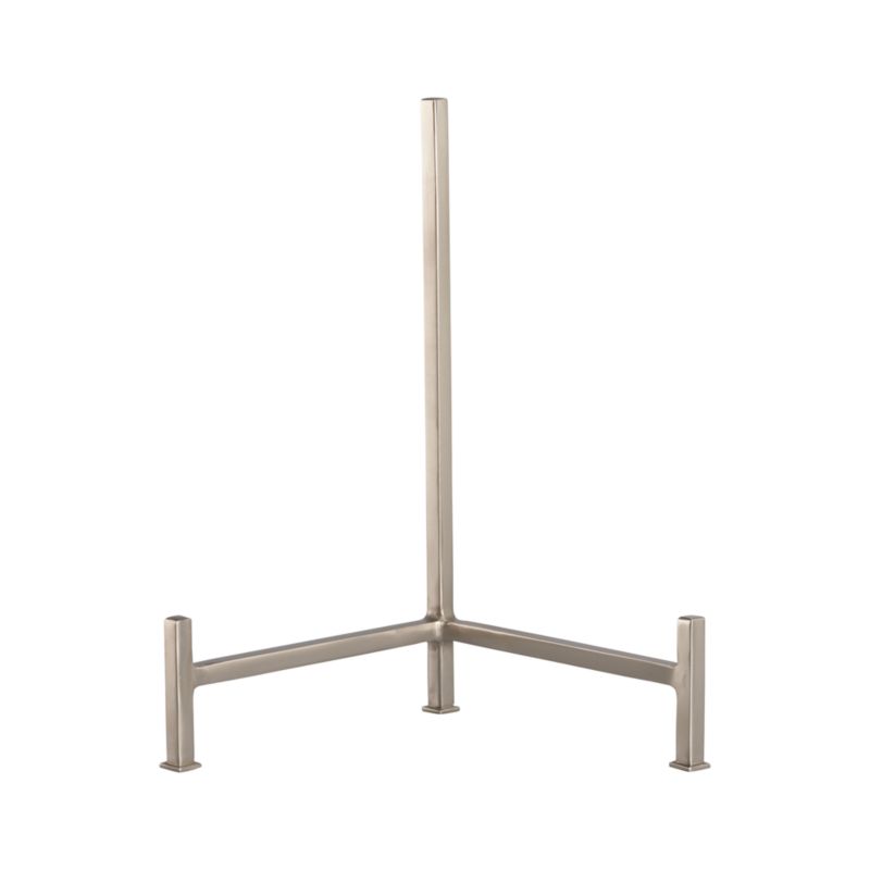 Brushed Silver Easel