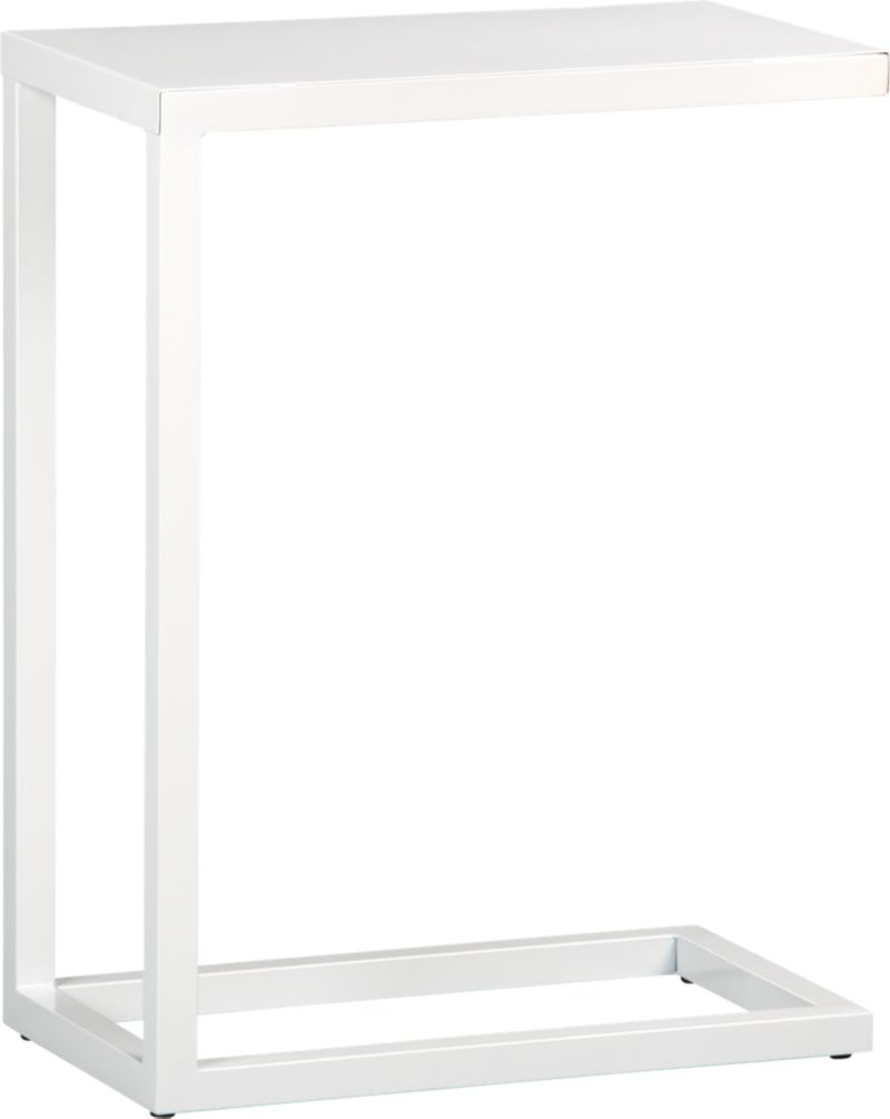 White C Table