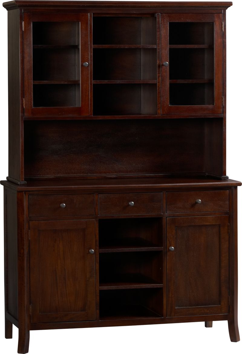 Cabria II Dark Buffet with Hutch Top