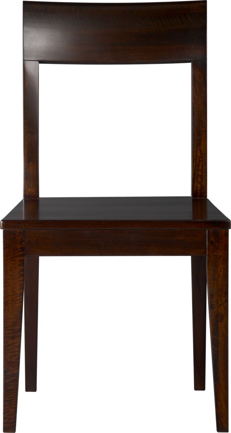 Cabria Dark Wood Side Chair