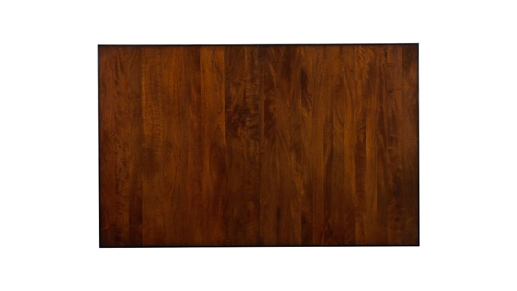 Cabria Honey Brown Extension Dining Table in Dining Tables Crate and