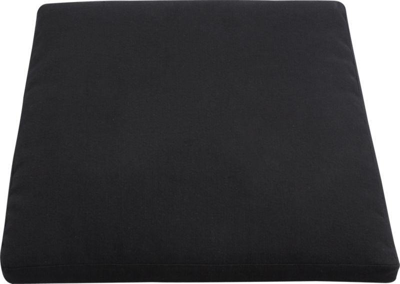 Cabria Black Woven Arm Chair Cushion