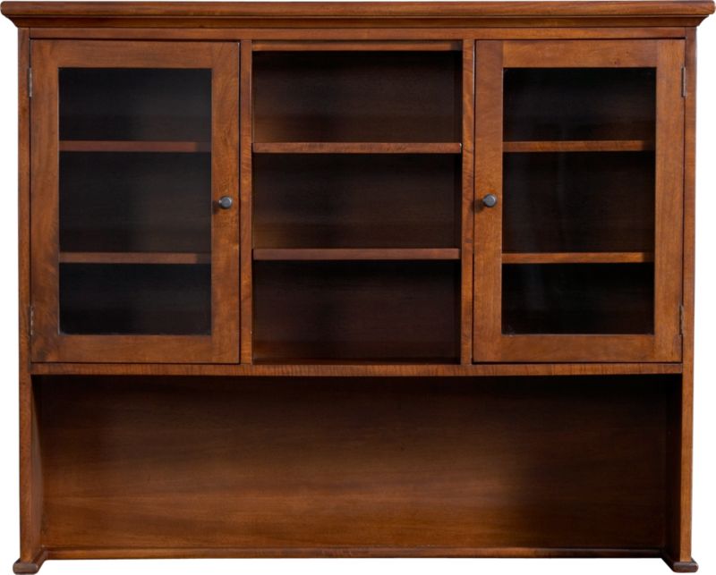 Honey Brown Hutch Top.