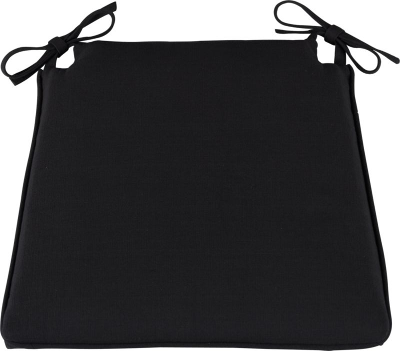 Black Cushion for Wood Chair.