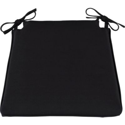 Cabria Black Cushion for Wood Chair