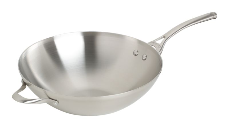 CalphContempSSFlatBottomWok