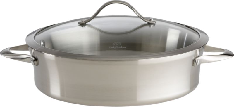 Calphalon® Contemporary Stainless Steel Sauteuse Pan