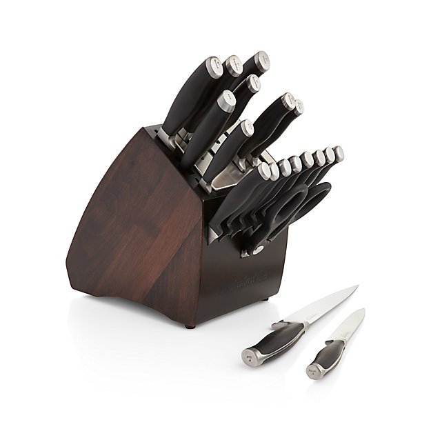 Calphalon Contemporary 20Piece Knife Block Set with SharpIN