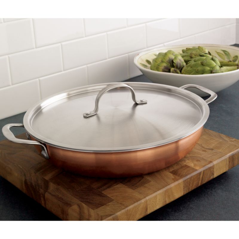 Calphalon (r) Tri-Ply Copper Everyday Pan